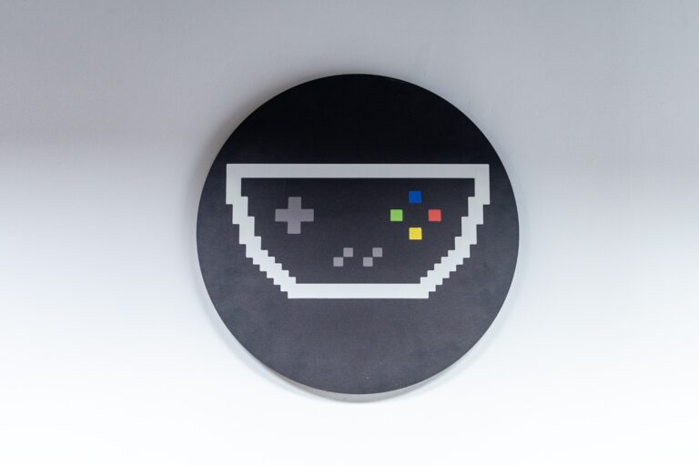 A familiar Pixel Bowl welcome in a new home.