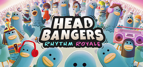 Headbangers: Rhythm Royale game artwork